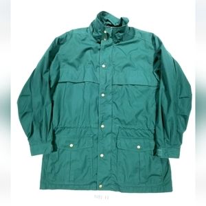 EDDIE BAUER MEN VTG WOOL-LINED MOUNTAIN PARKA JACKET COAT MEDIUM GREEN :FF